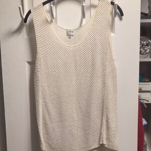 Vintage Armani Collezioni Cream Tank